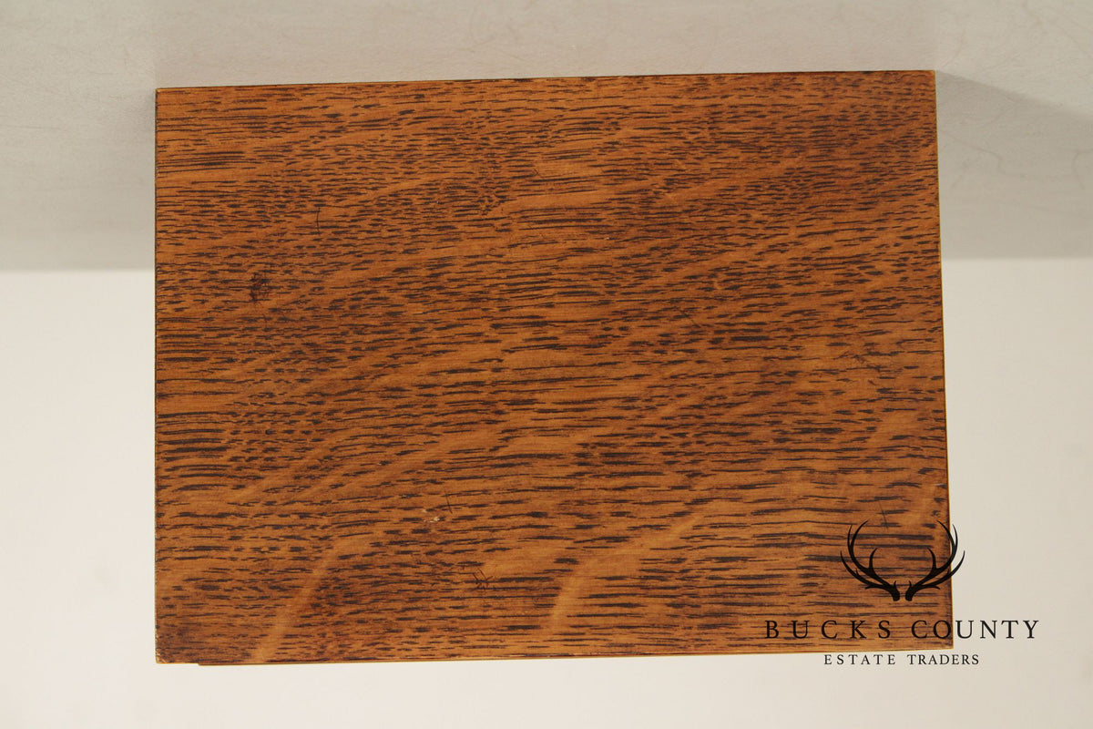 Stickley Mission Collection Oak Desk Box