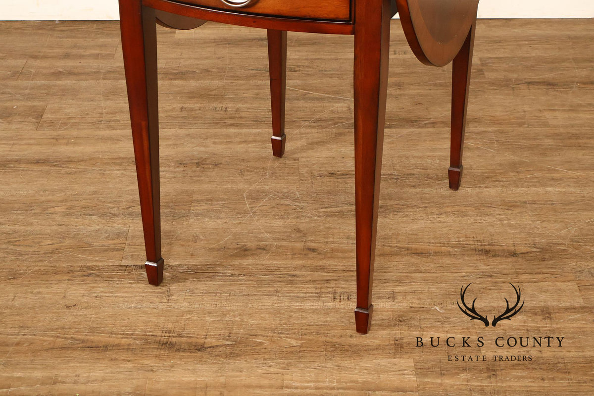 Ethan Allen Federal Style Mahogany Pembroke Table