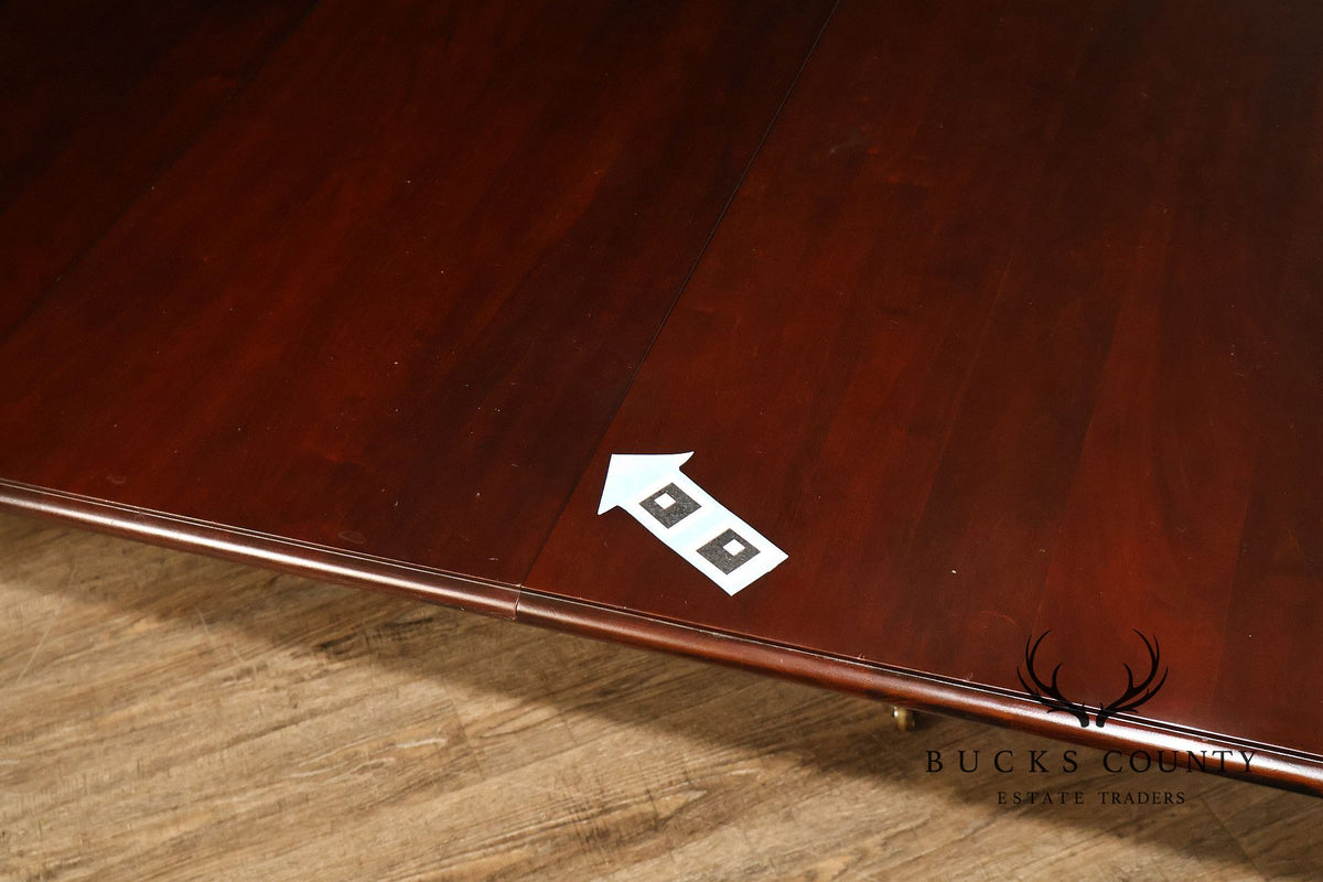 Statton Cherry Double Pedestal Dining Table