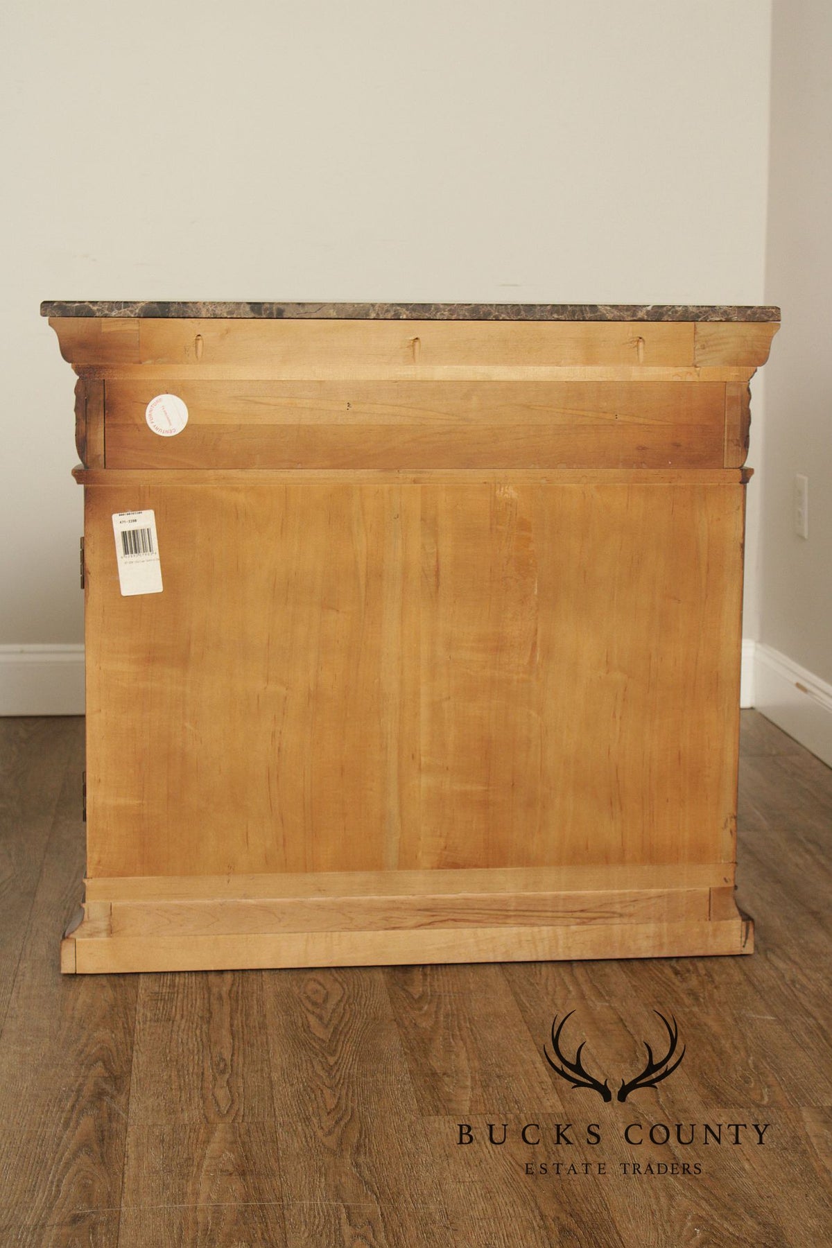 Century Furniture 'Venice Collection' Pair of Marble Top Consoles