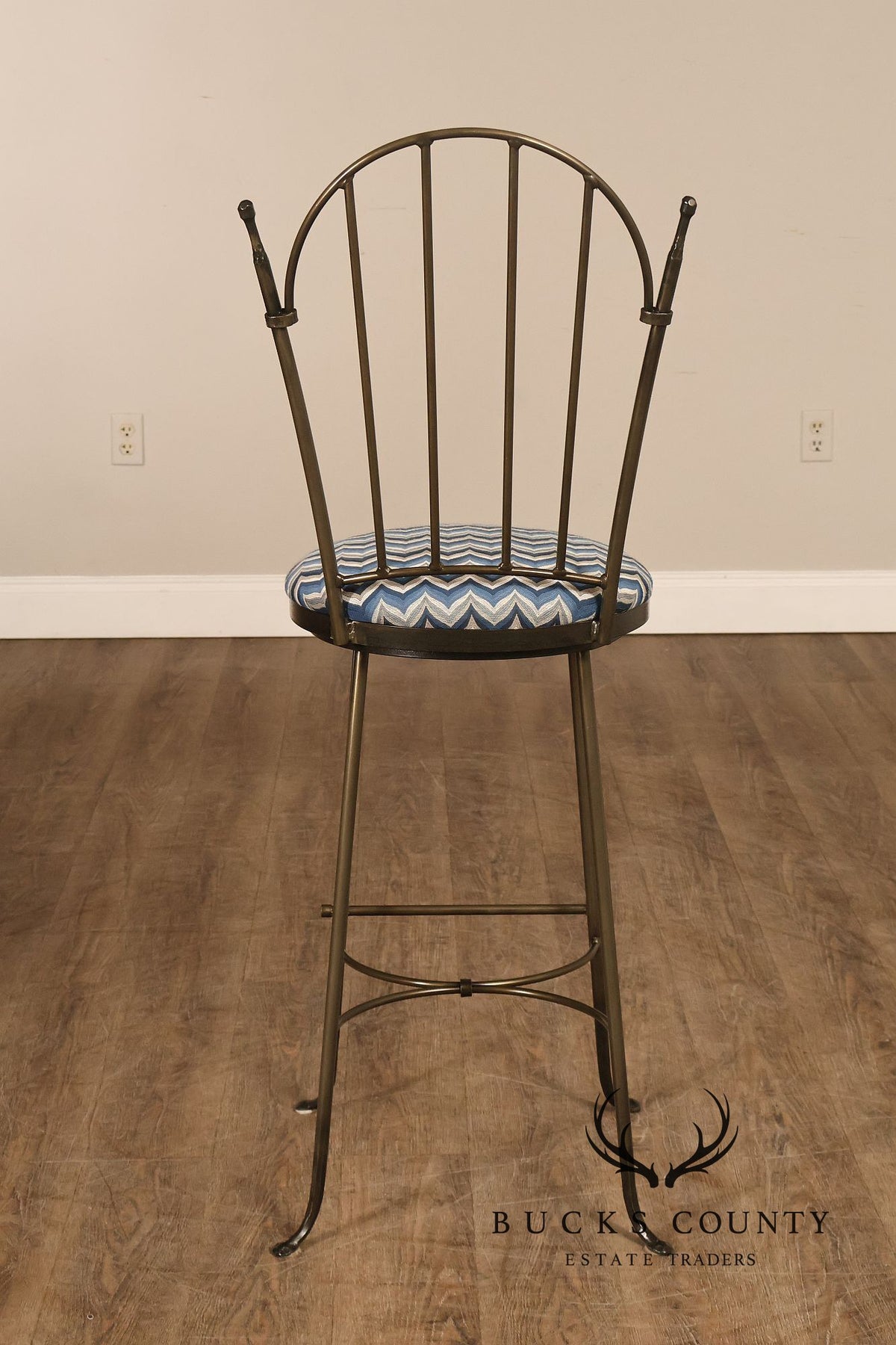 Charleston Forge Set of Three Swivel Bar Stools