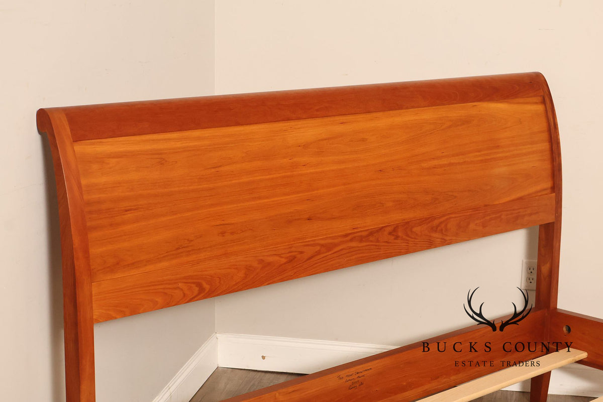 Thomas Moser Cherry King Sleigh Bed