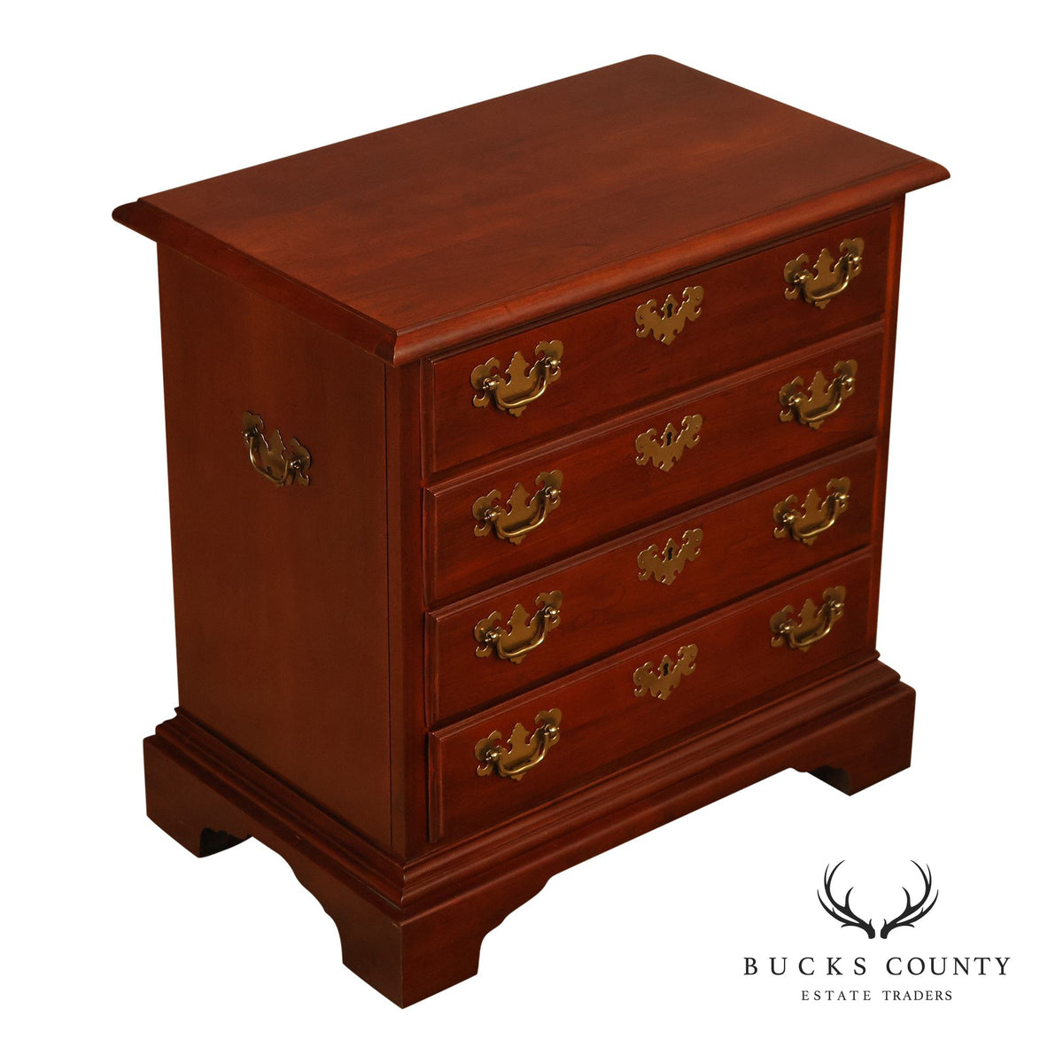 American Drew Traditional Cherry Four Drawer Bachelor's Chest