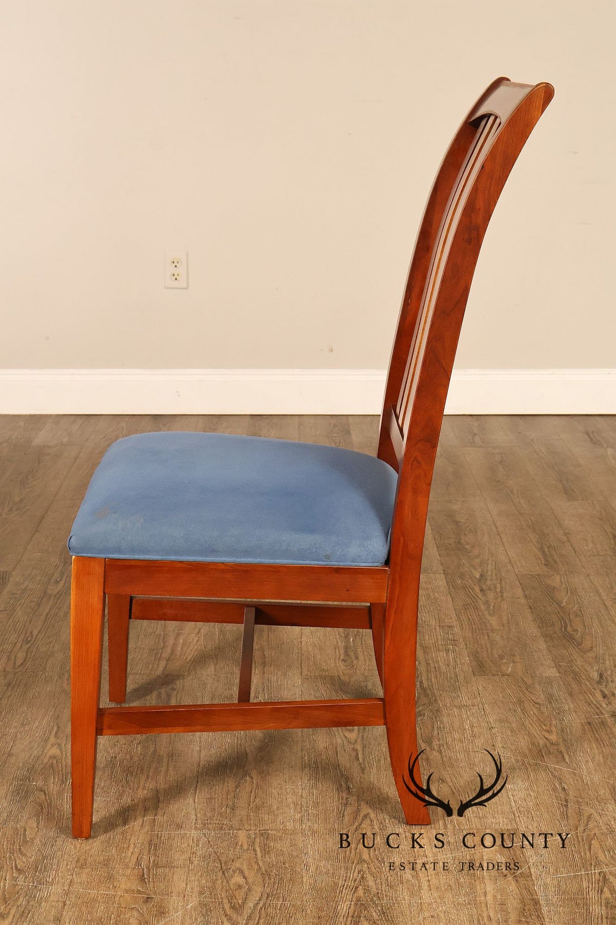 Ethan Allen 'American Impressions' Set of Eight Cherry Dining Chairs
