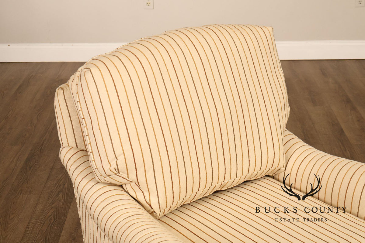 Harden Traditional Pair of Swivel Club Chairs