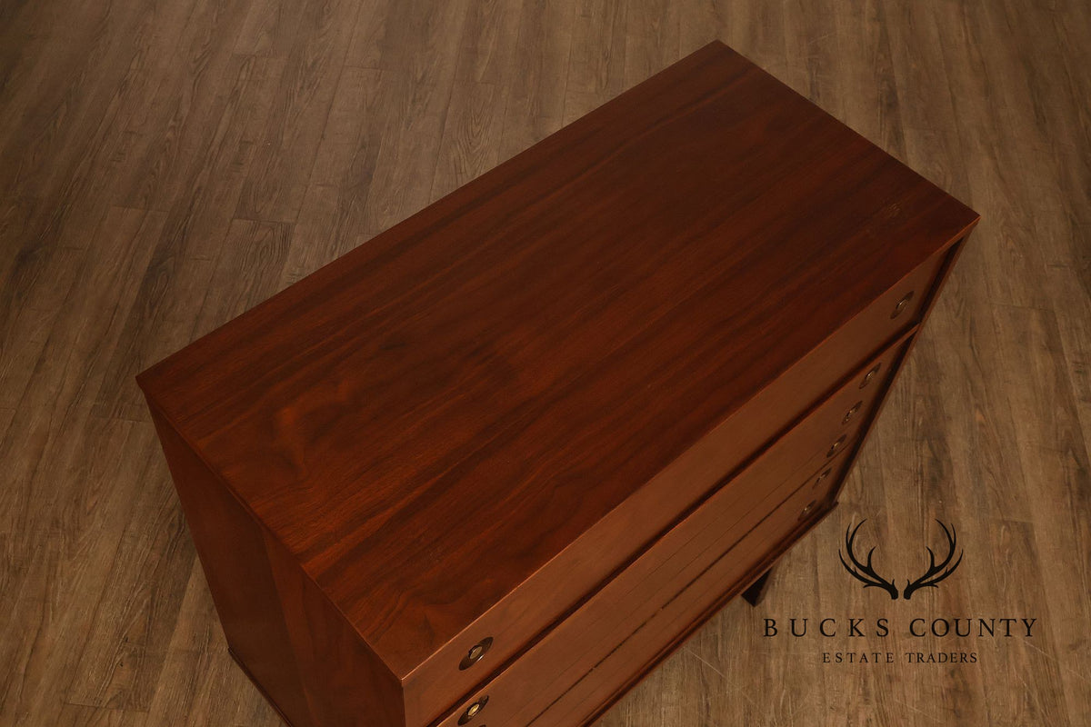 Mid Century Modern Walnut Chest of Drawers