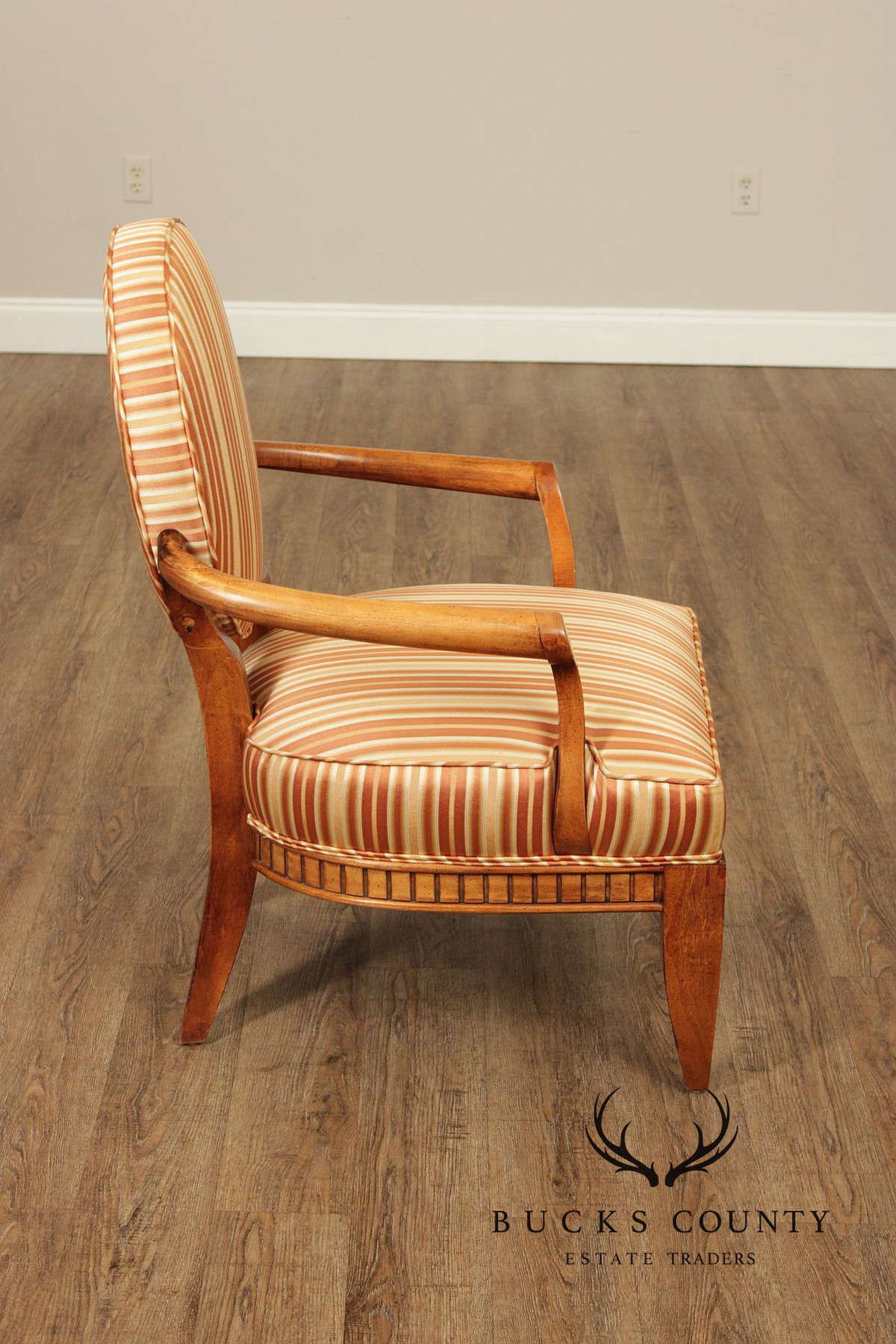 Century Chair Co. Art Deco Style Pair of Armchairs