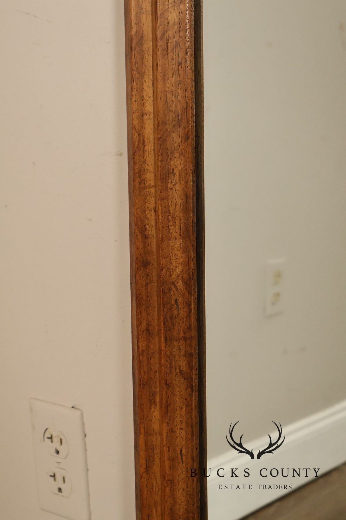 Drexel Heritage Vintage 'Woodbriar' Rectangular Wall Mirror