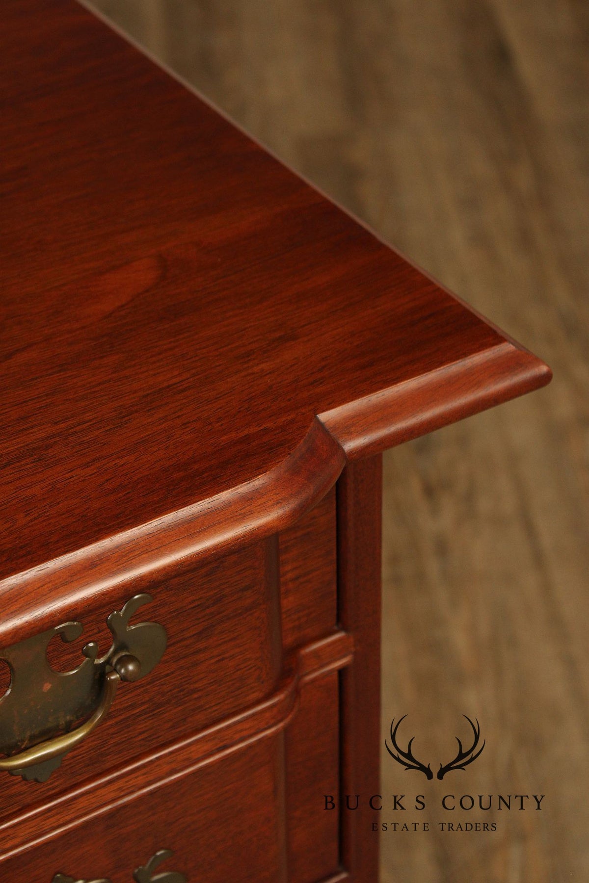 Bartley Collection Mahogany Blockfront Chest of Drawers