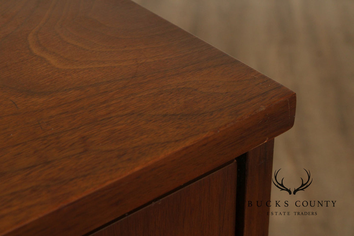 United Furniture Mid Century Modern Walnut High Chest