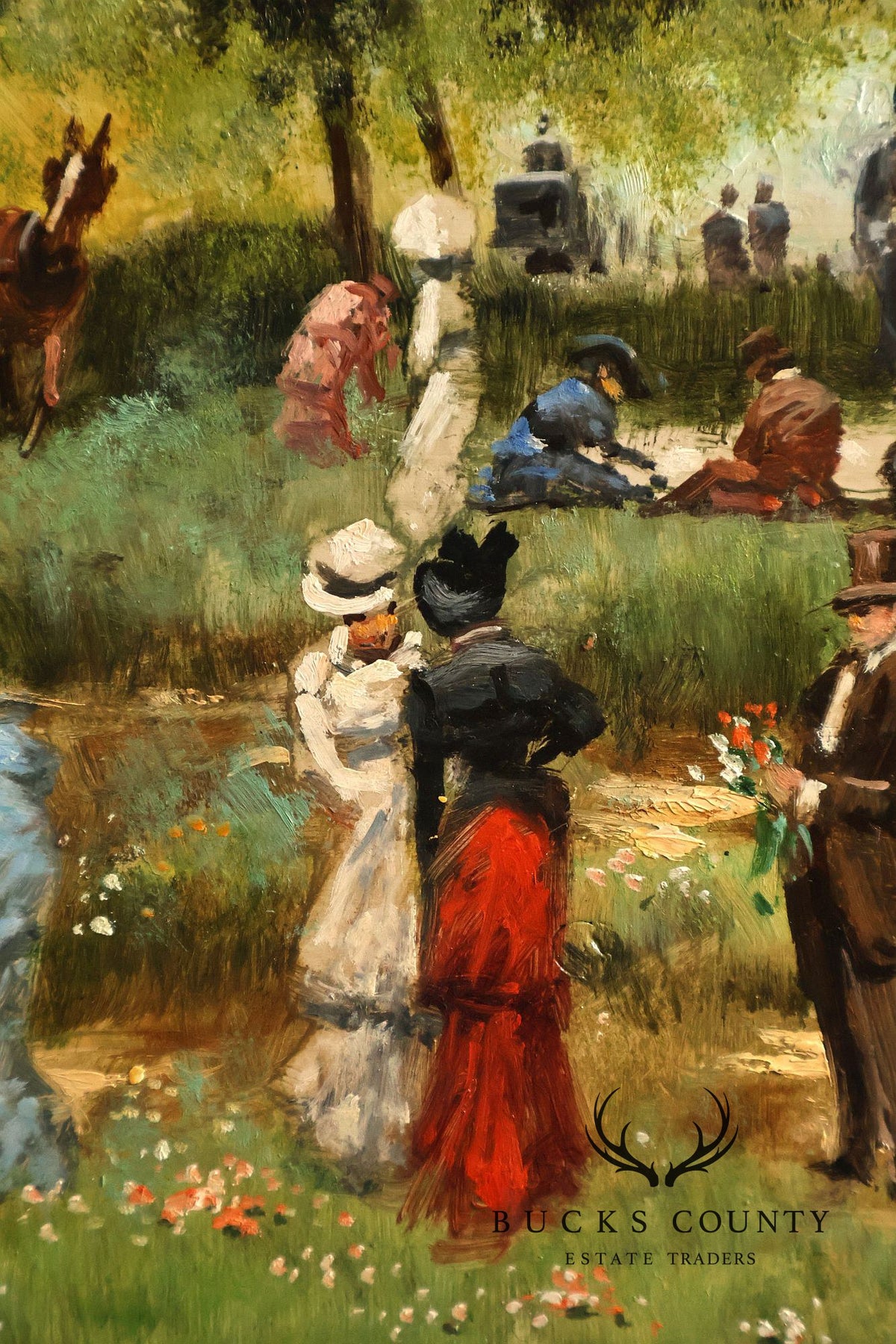 Francesco Tammaro Oil Painting, 'In the Countryside'