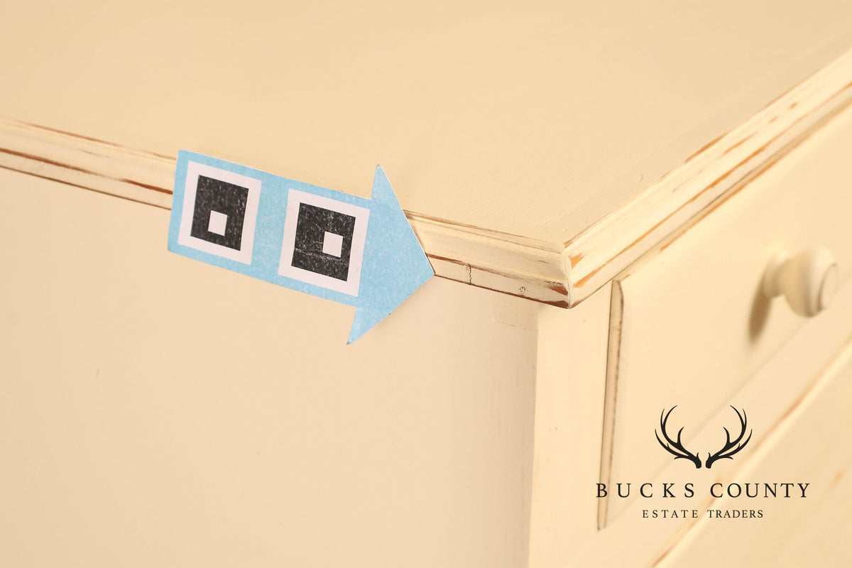 Coastal Style Painted Chest of Drawers