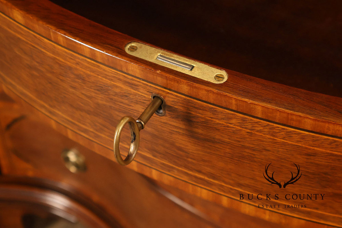 Henredon Historic Natchez Collection Inlaid Mahogany Chest of Drawers