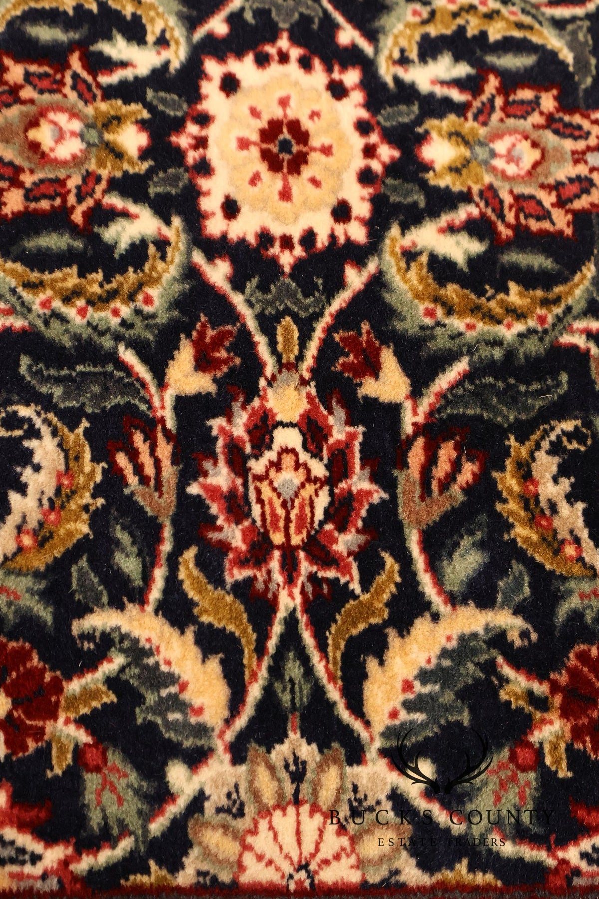 Persian Kashan Style Hand Tied Rug — 31" x 55"