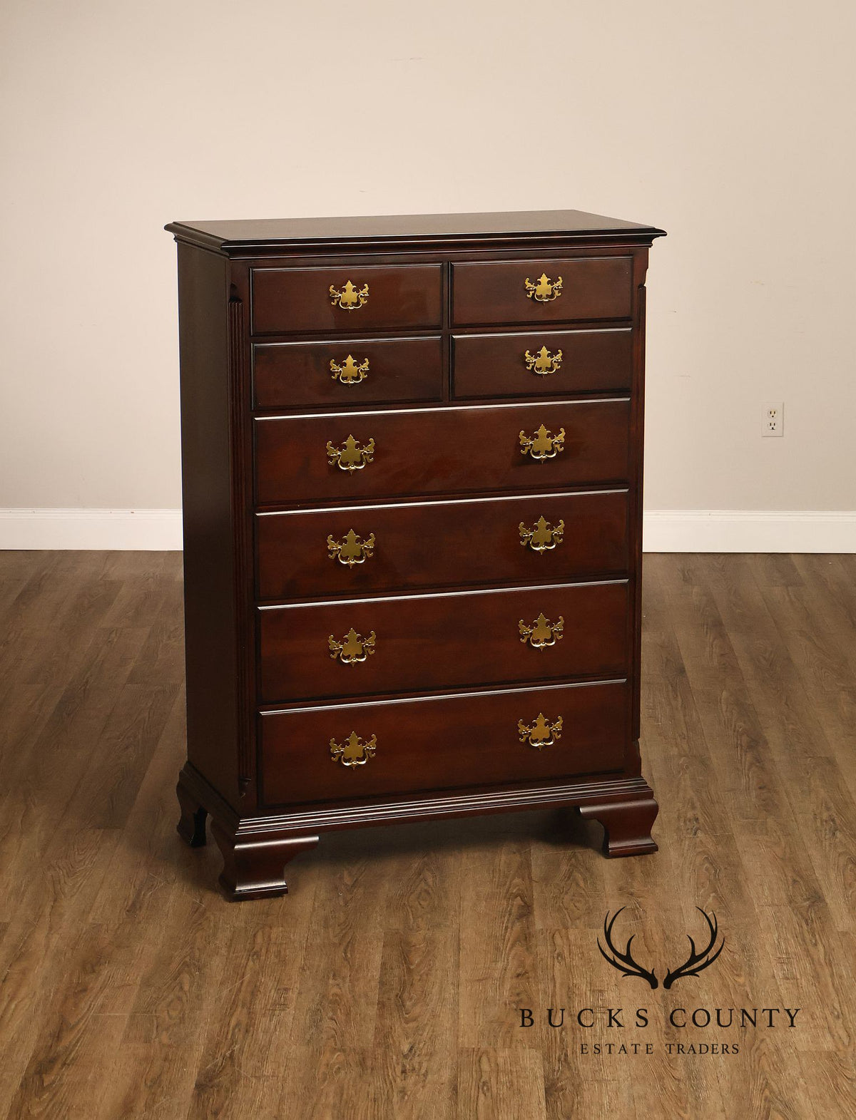 Kincaid Traditional Cherry Tall Chest Of Drawers