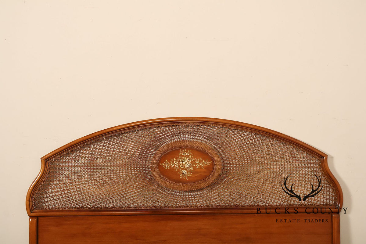 Medea 'Raggio Di Sole' Caned Queen Headboard