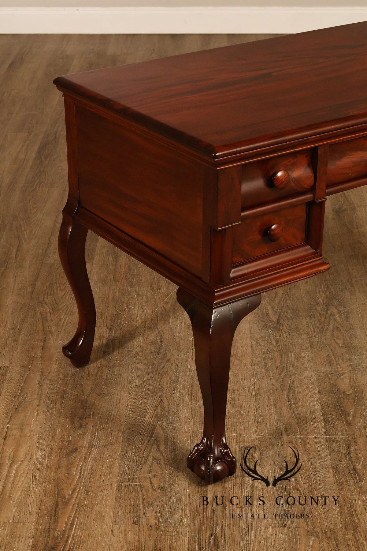 Antique John Wanamaker Mahogany Writing Desk