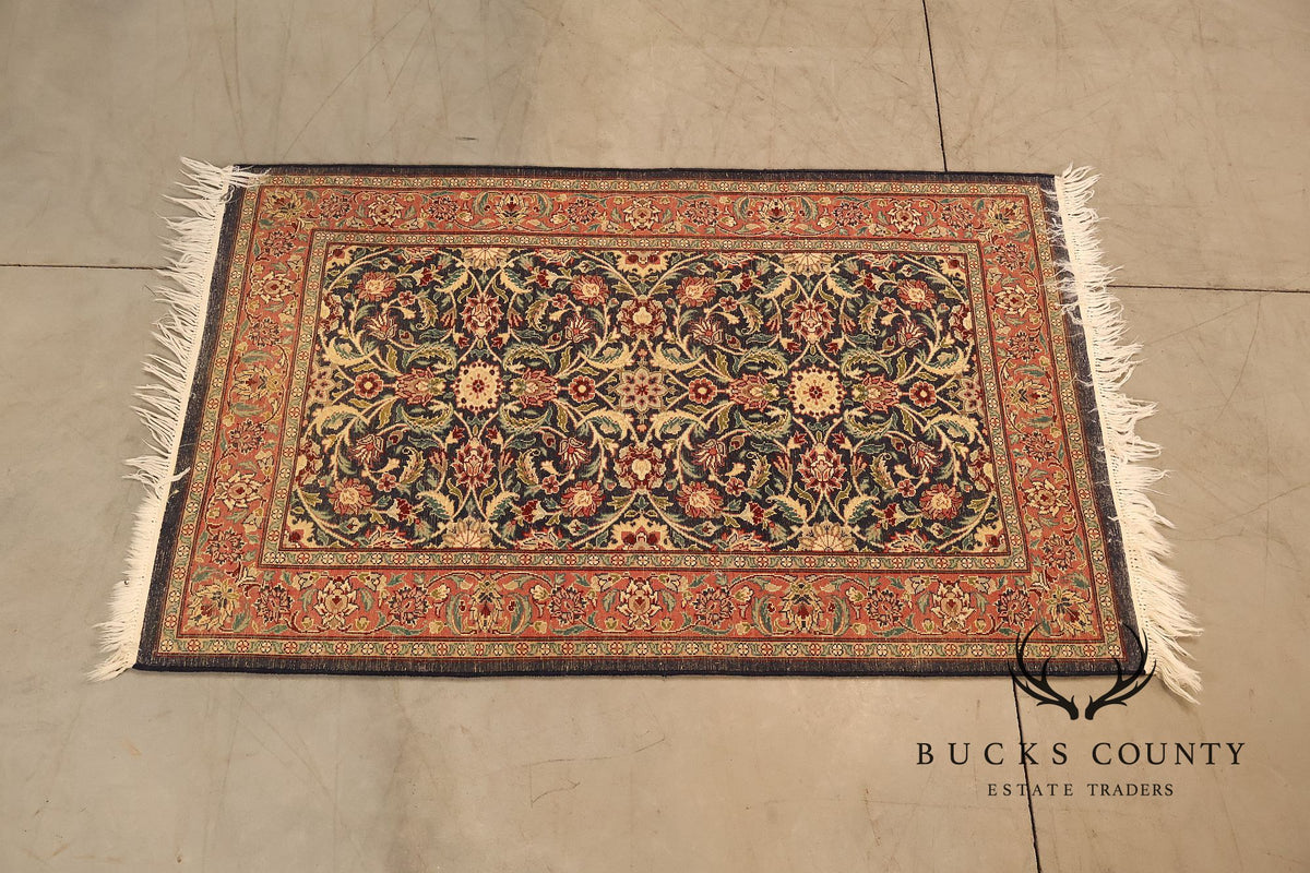Persian Kashan Style Hand Tied Rug — 31" x 55"