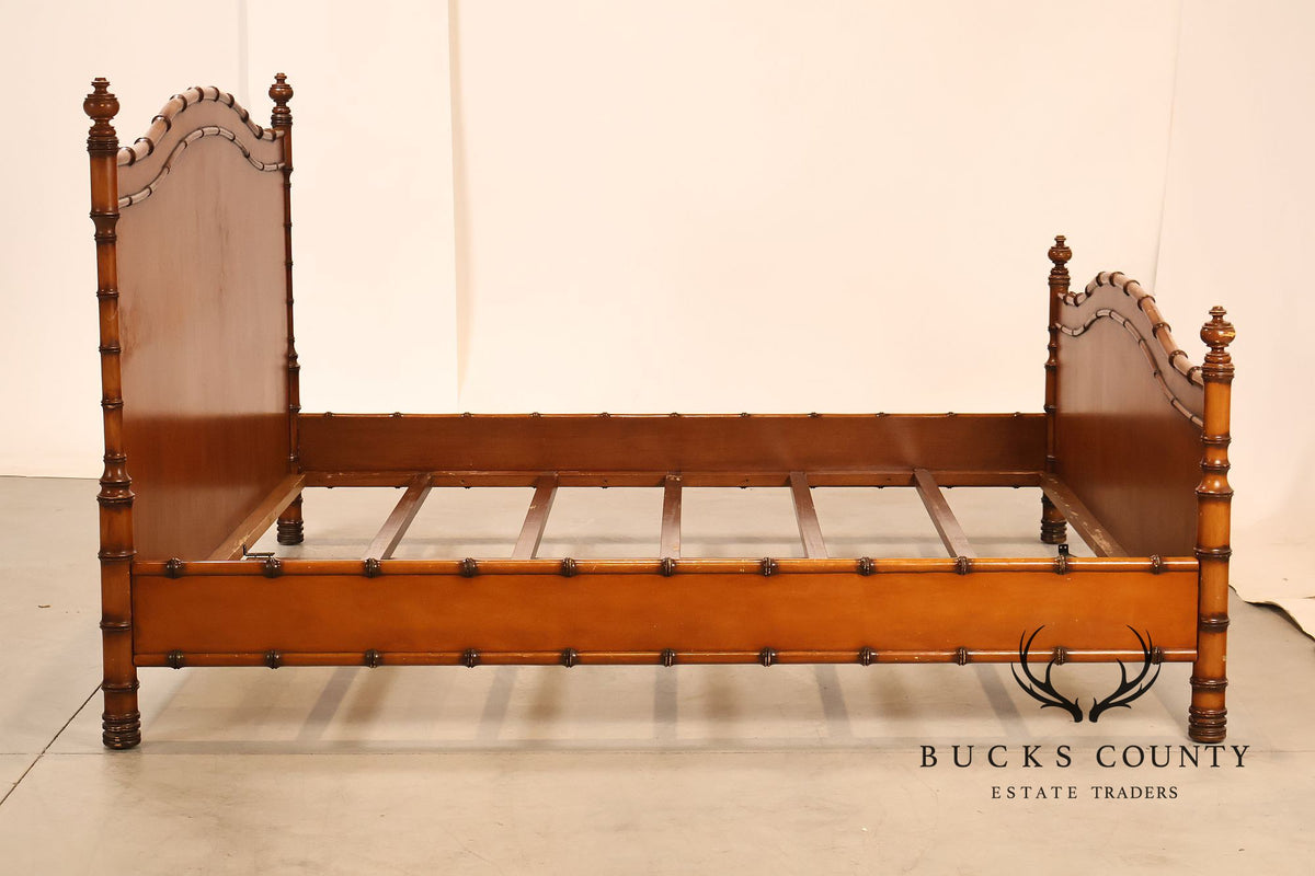 Williams Sonoma Faux Bamboo King Bedframe