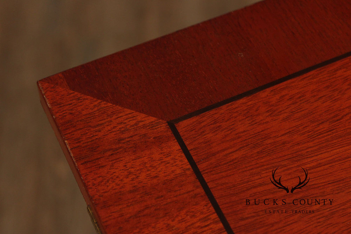 Baker Empire Style Mahogany Server
