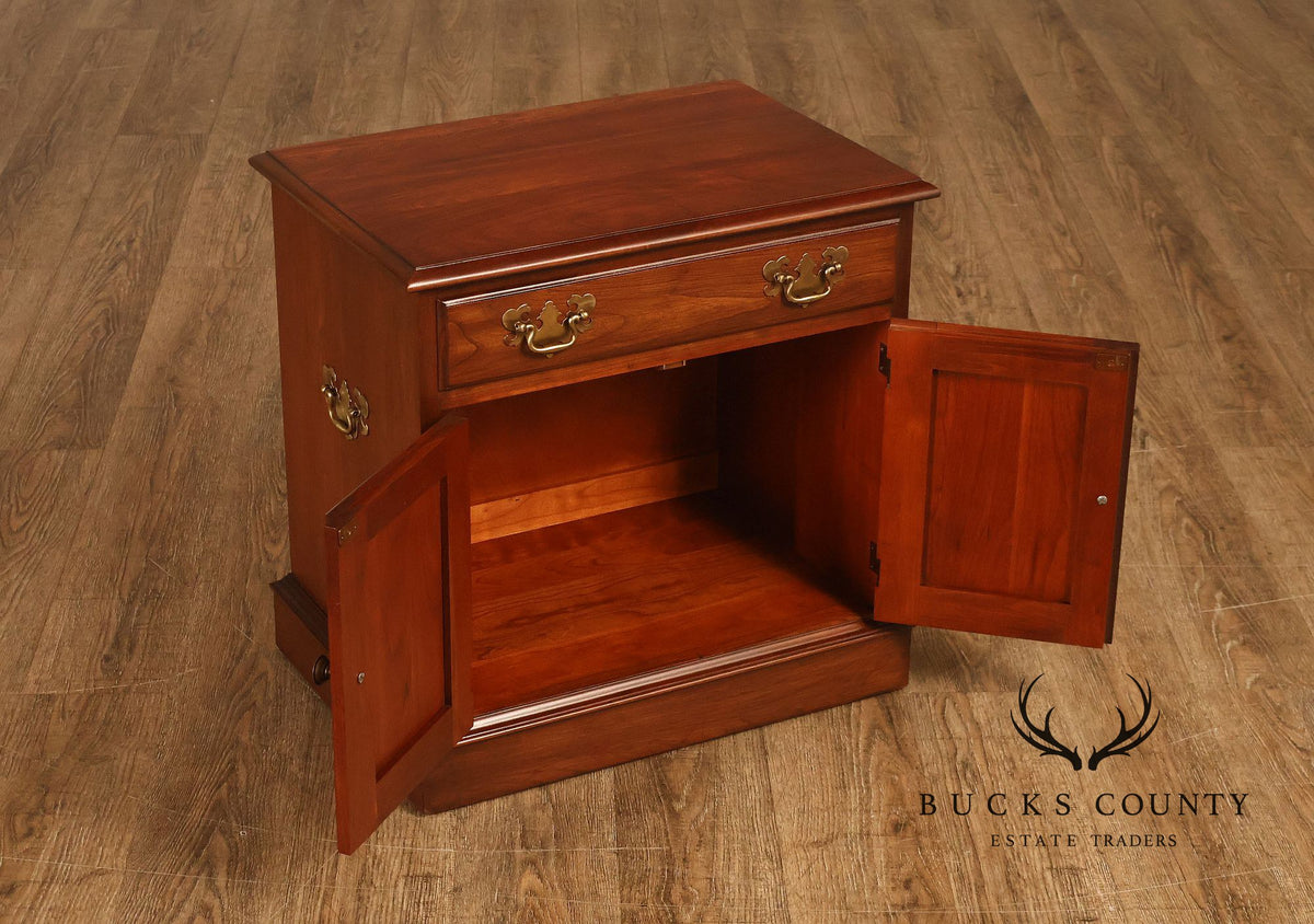 Pennsylvania House Cherry One Drawer Cabinet Nightstand