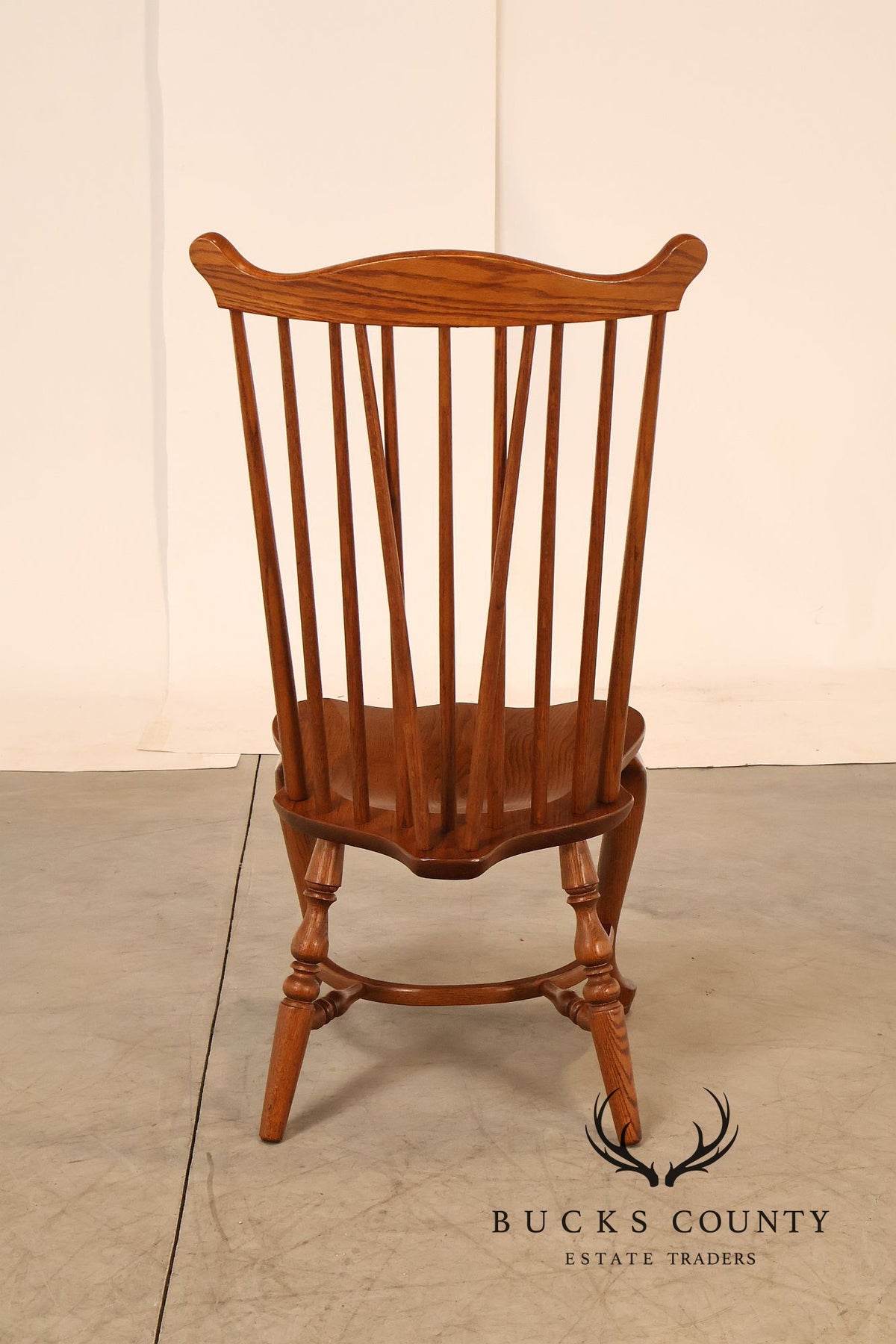 Richardson Brothers Pair Of Welsh Style Oak Side Chairs
