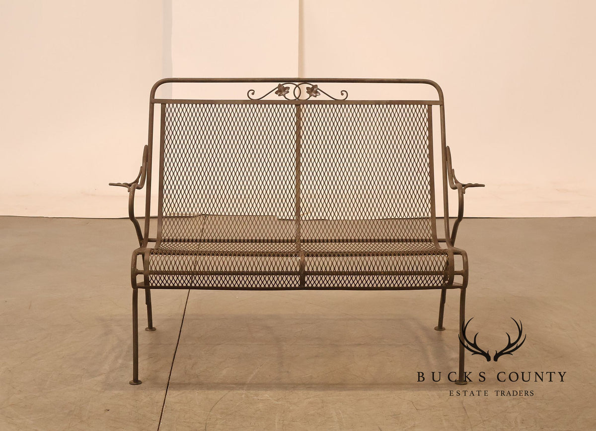 Vintage Salterini Wrought Iron 6 Piece Patio Set