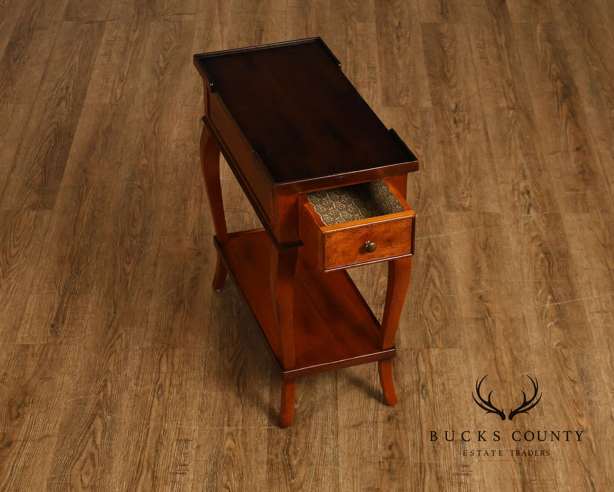Baker Milling Road Narrow One Drawer. Side Table