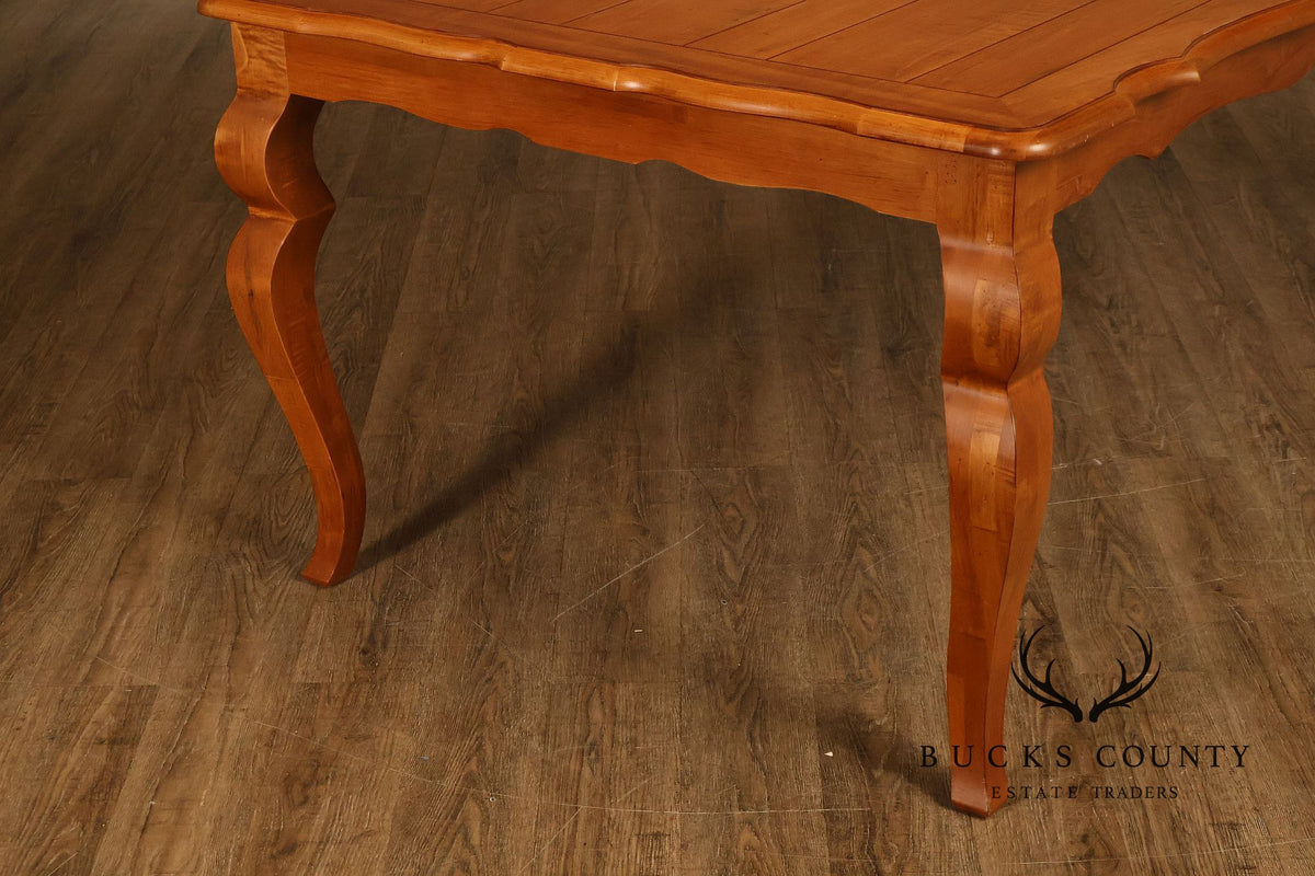 Ethan Allen 'Legacy' French Country Style Expandable Dining Table