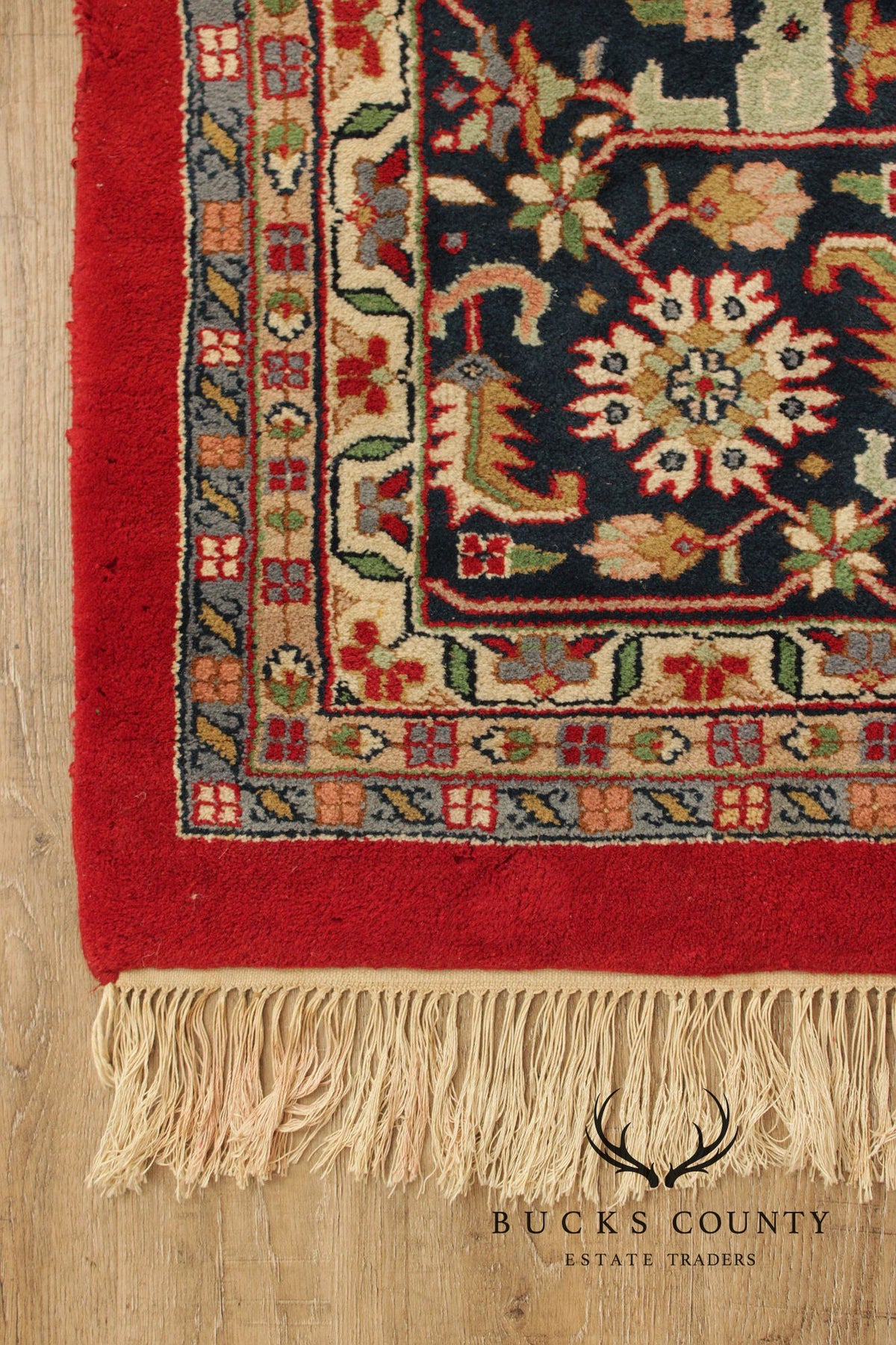 Heriz Style Wool Area Rug 12' 2" x 16' 4"