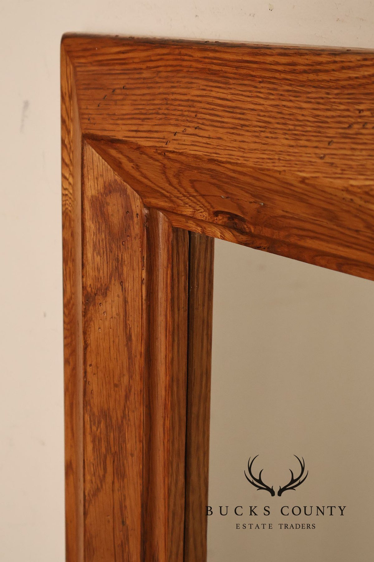 Broyhill Attic Heirlooms Rustic Oak Dresser Mirror