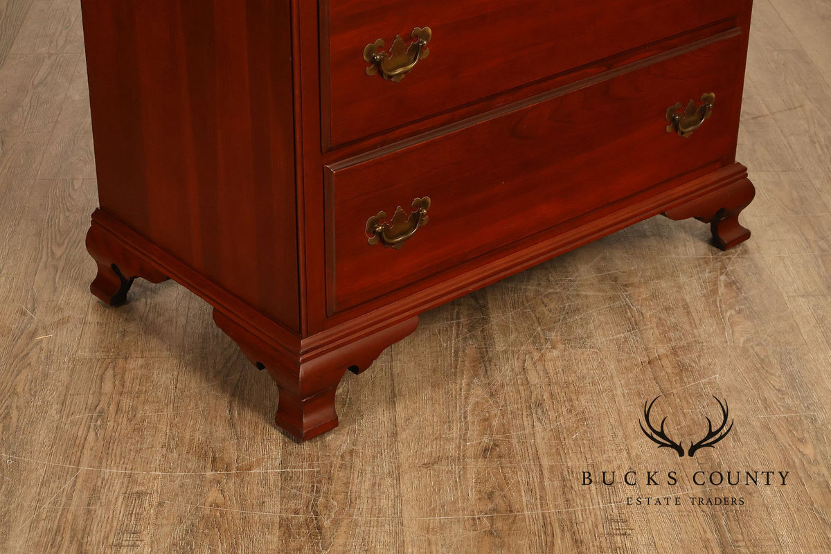 Kling Furniture Co. Traditional Cherry Highboy Chest Of Drawers