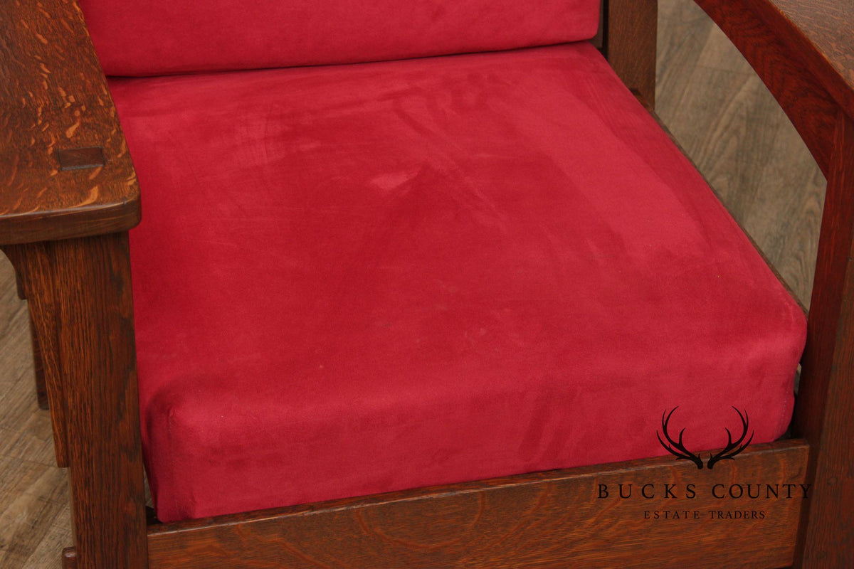 Charles Stickley Antique Mission Oak Armchair