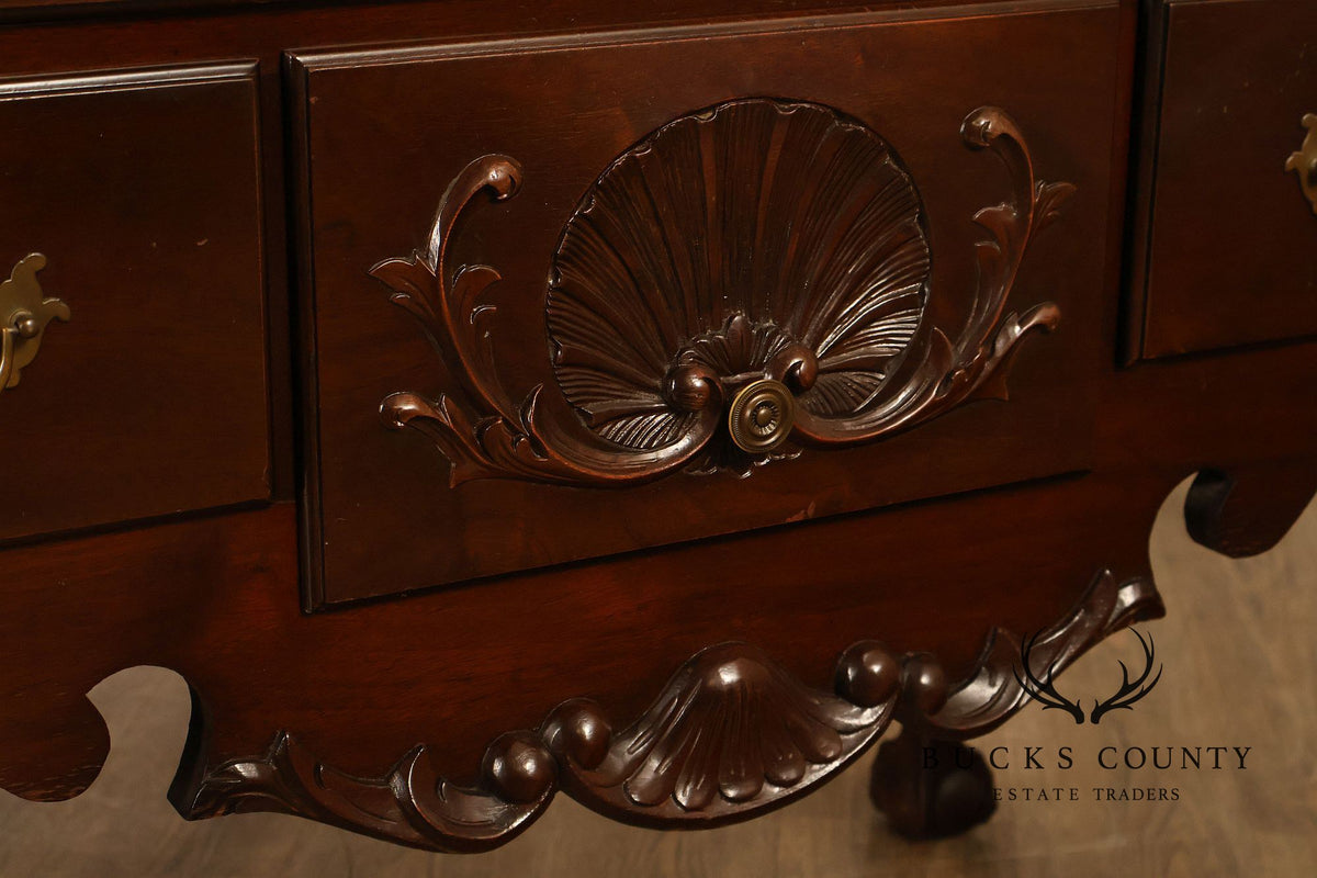 H. Feldenkreis Chippendale Style Mahogany Highboy