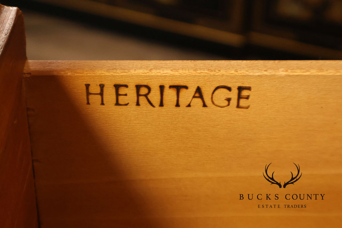Heritage Campaign Style Tall Chest of Drawers