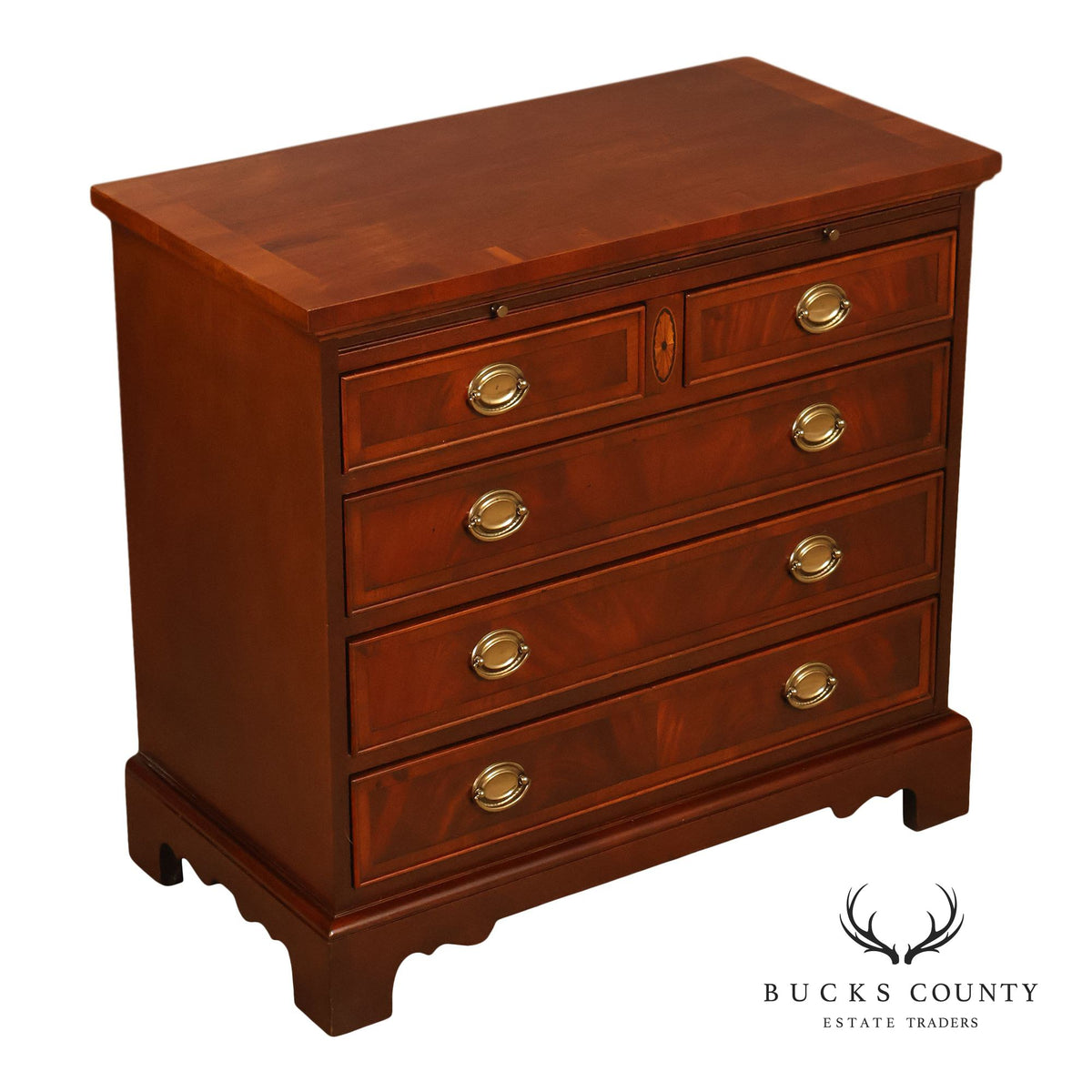 Hekman Copley Place Flame Mahogany Chest Of Drawers