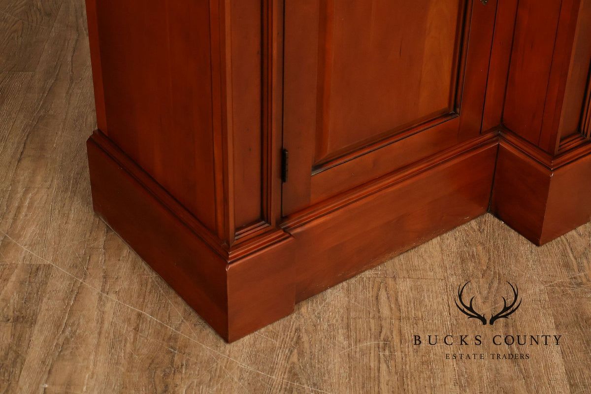 Harden Chippendale Style Cherry Library Bookcase