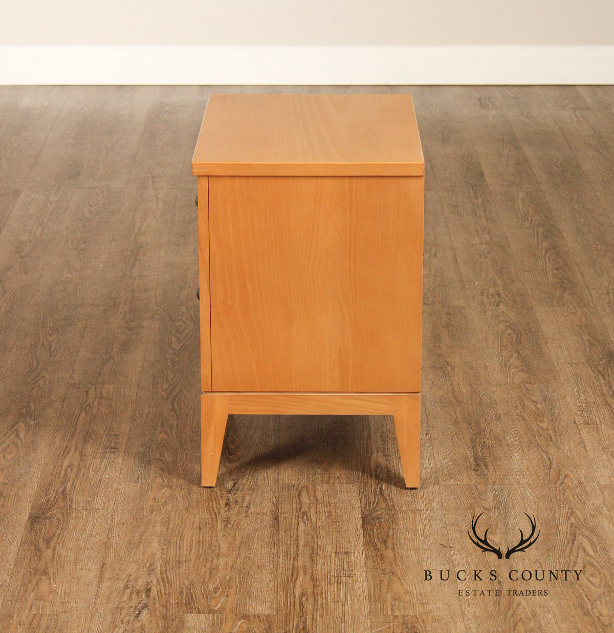 Ethan Allen Horizon Collection Pair Of Two Drawer Nightstands