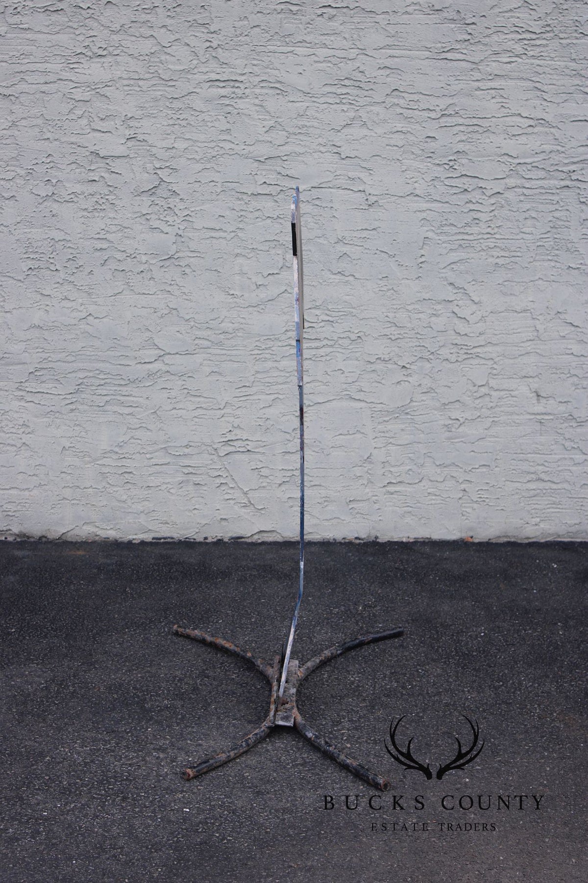 Raymond Rocklin Painted Metal Abstract Sculpture