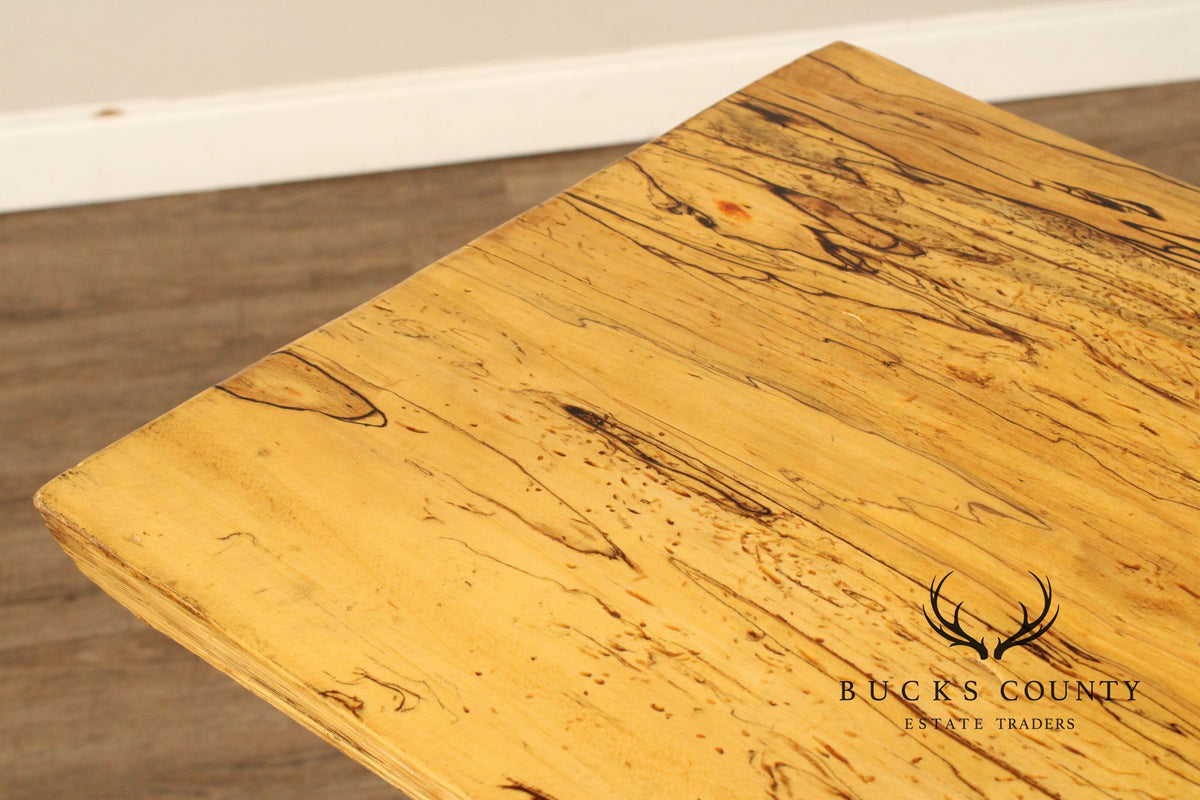 Rustic Style Mixed Woods Pub Table