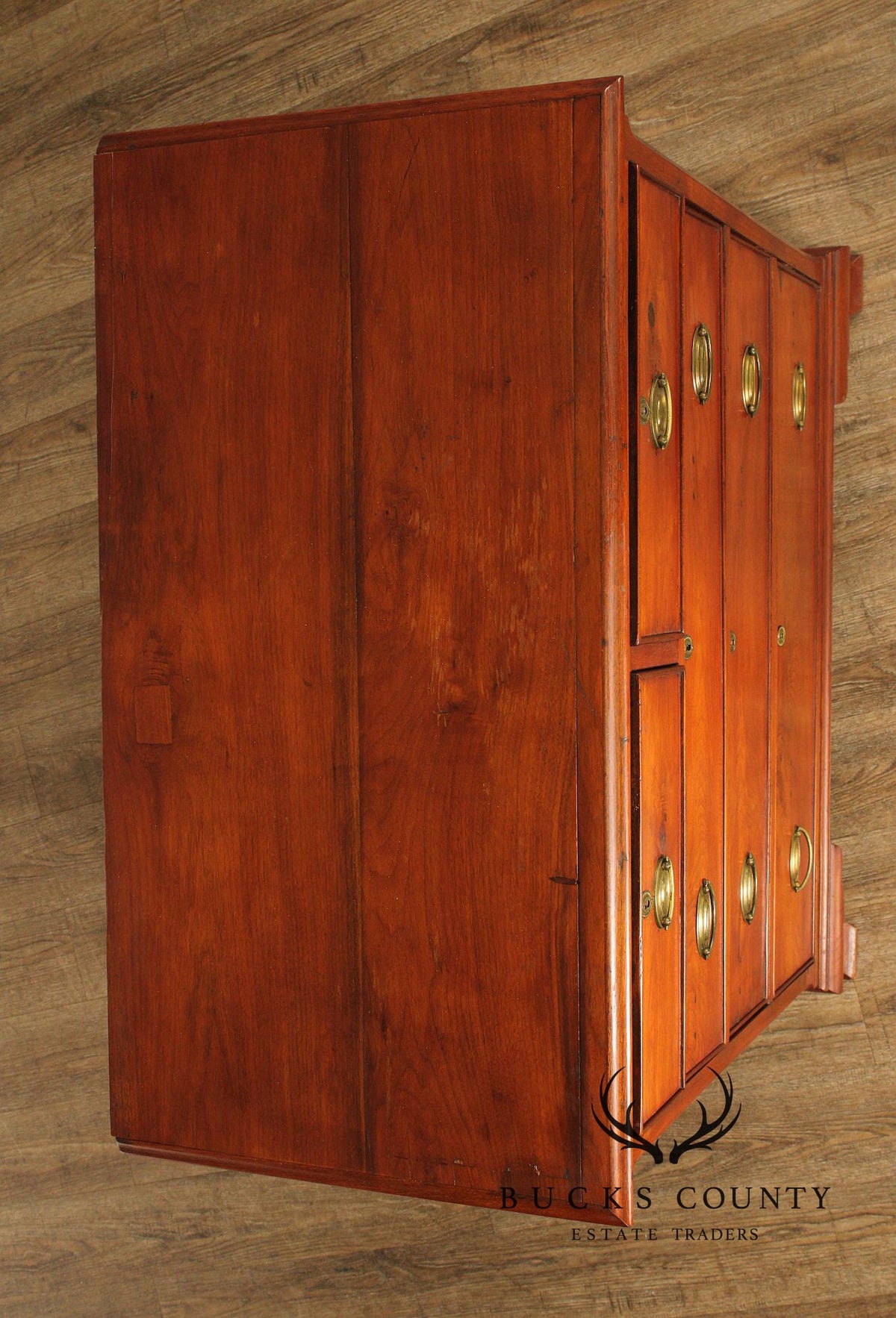Antique American Walnut Chippendale Style Chest of Drawers