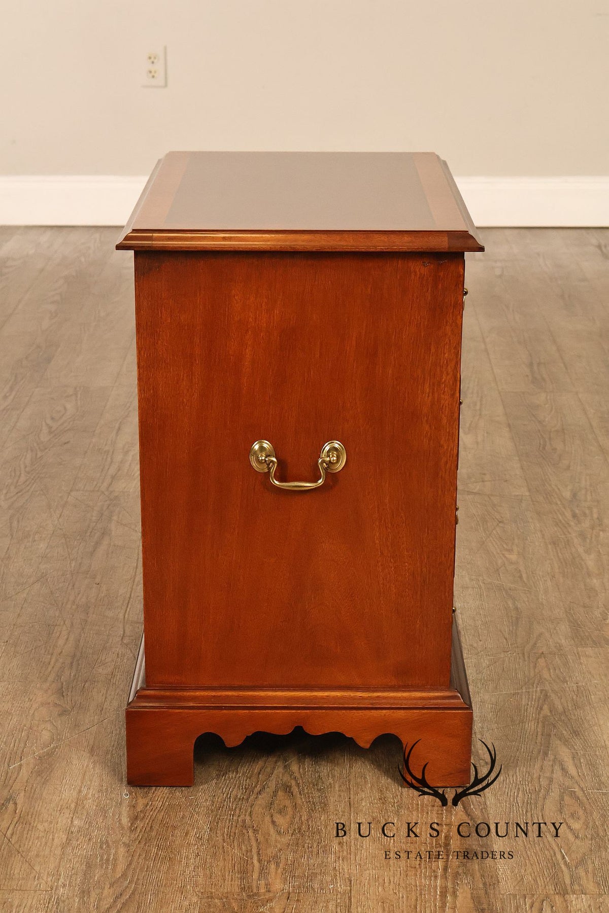 Pennsylvania House Banded Mahogany Bedside Chest