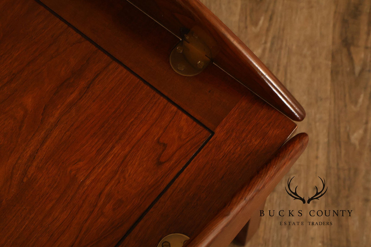 Chippendale Style Cherry Butler's Tray Coffee Table