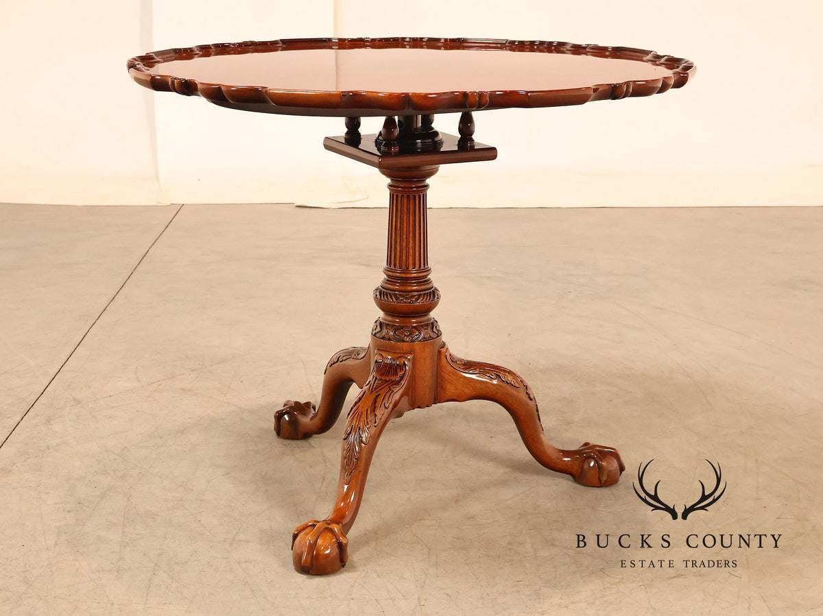 Kindel Winterthur Collection Mahogany Tilt Top Table