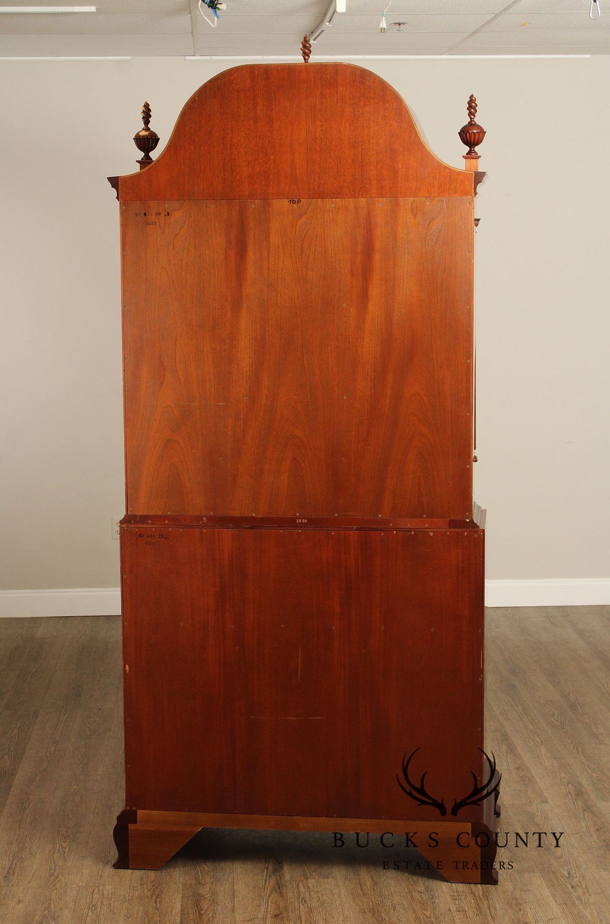 Kindel Winterthur Reproduction Mahogany Secretary Desk