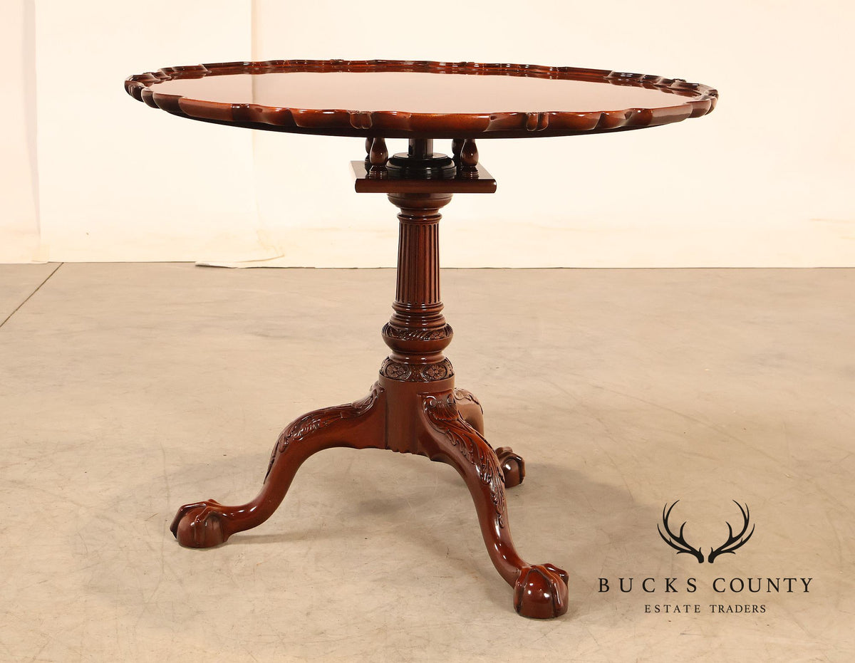 Kindel Winterthur Collection Mahogany Tilt Top Table