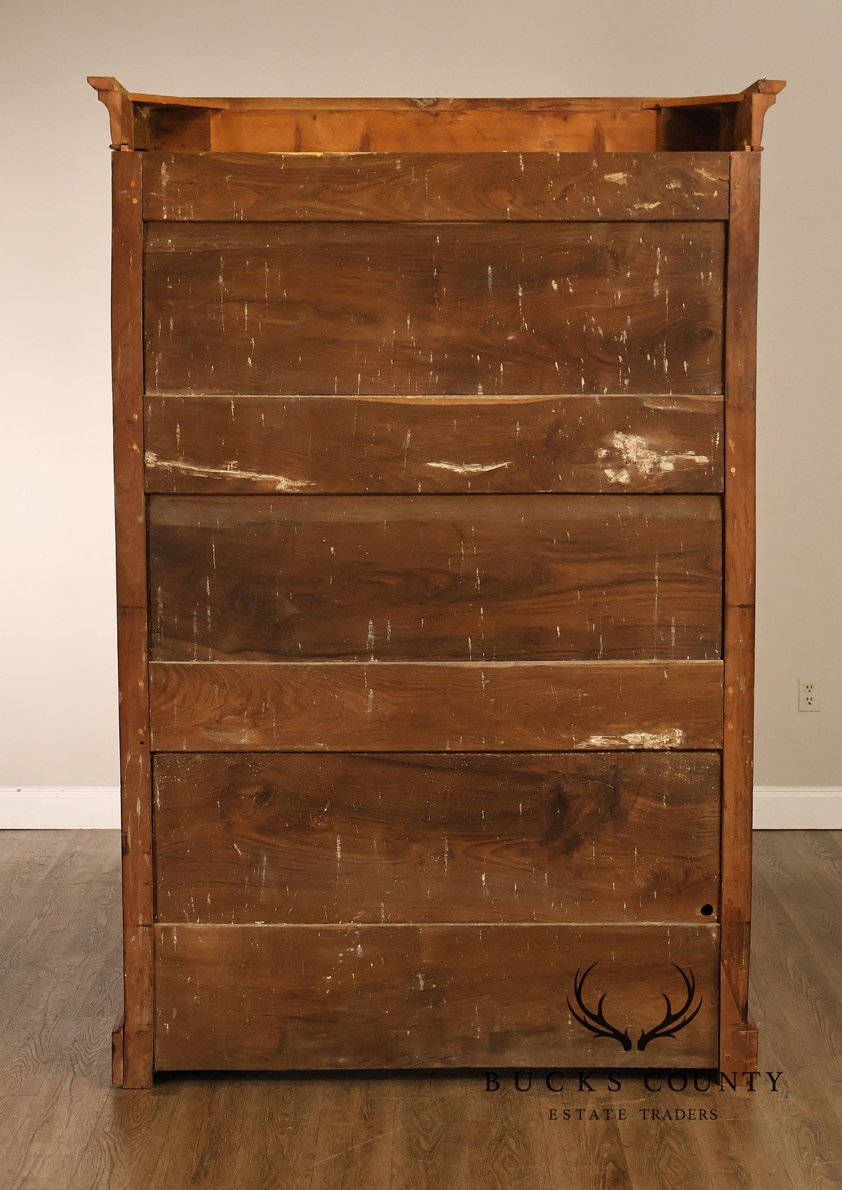 Antique French Louis Philippe Cherry Display Bookcase