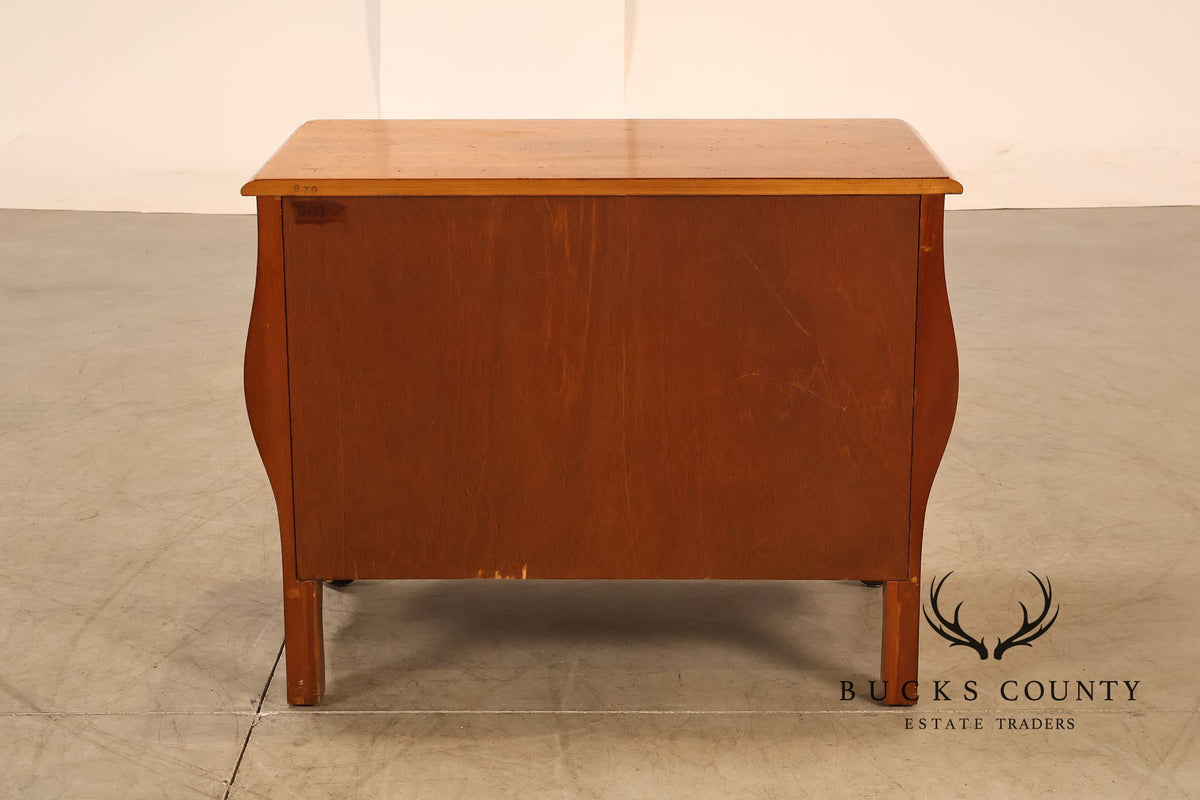 Baker Milling Road Pair Of French Country Nightstands Bombe Chests