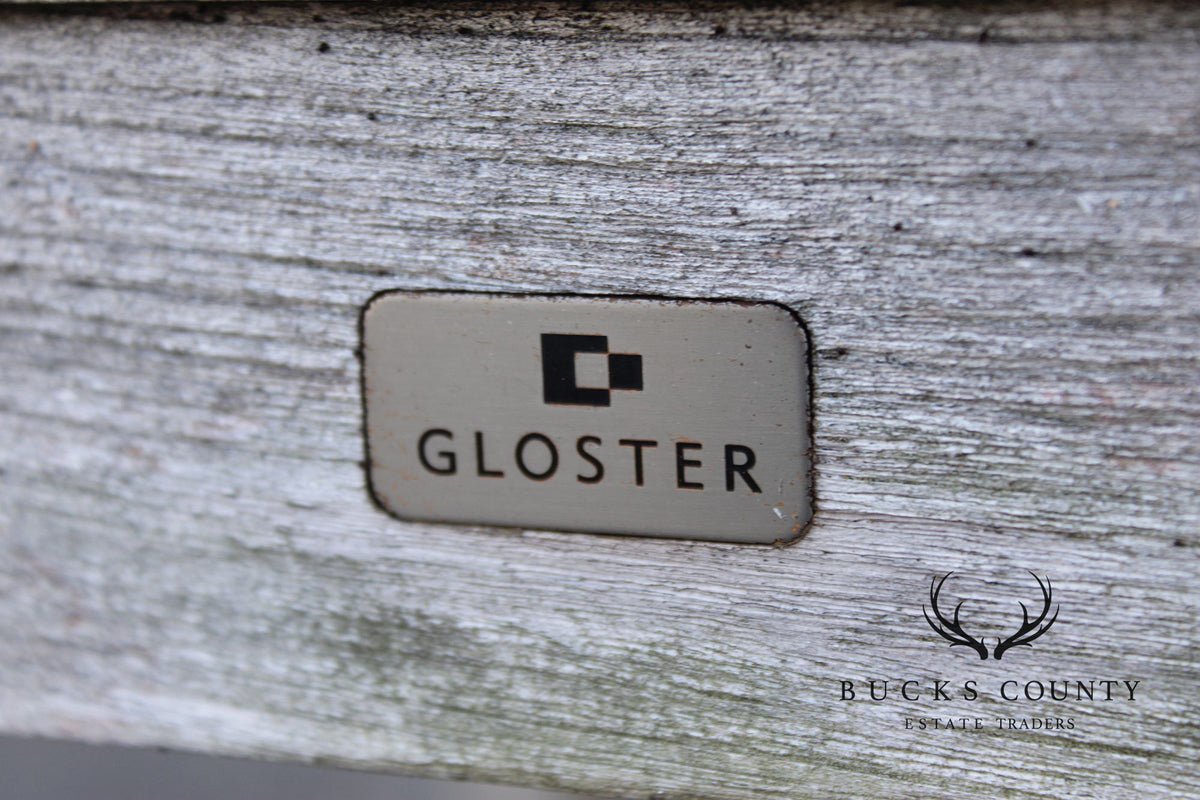 Gloster Teak Outdoor Dining Table With Six Chairs