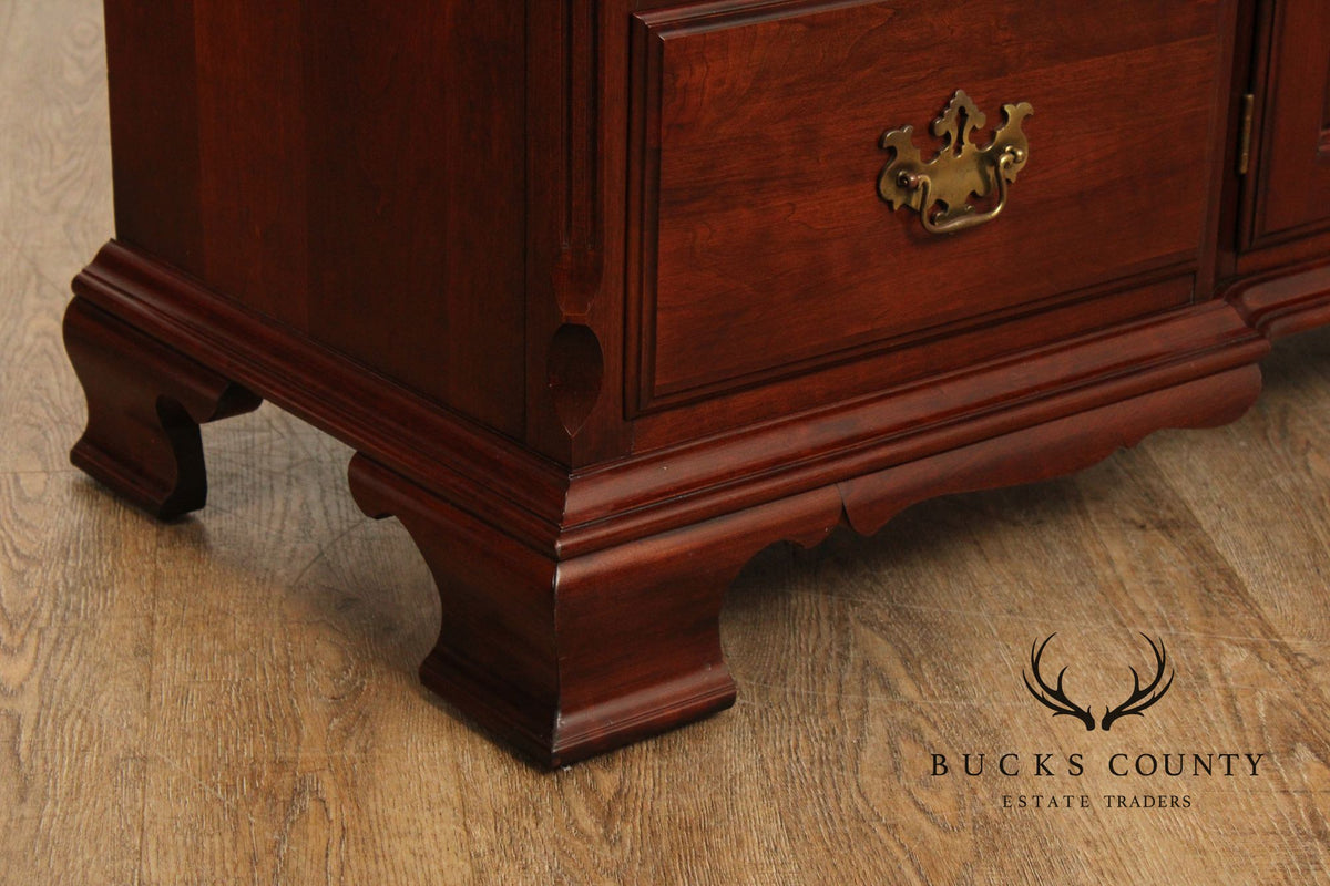Pennsylvania House Chippendale Style Cherry Long Dresser